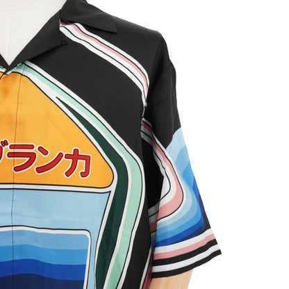 Casablanca Mountain Arch Silk Shirt