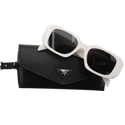 Lentes de Sol Prada Irregular Frame Blancos