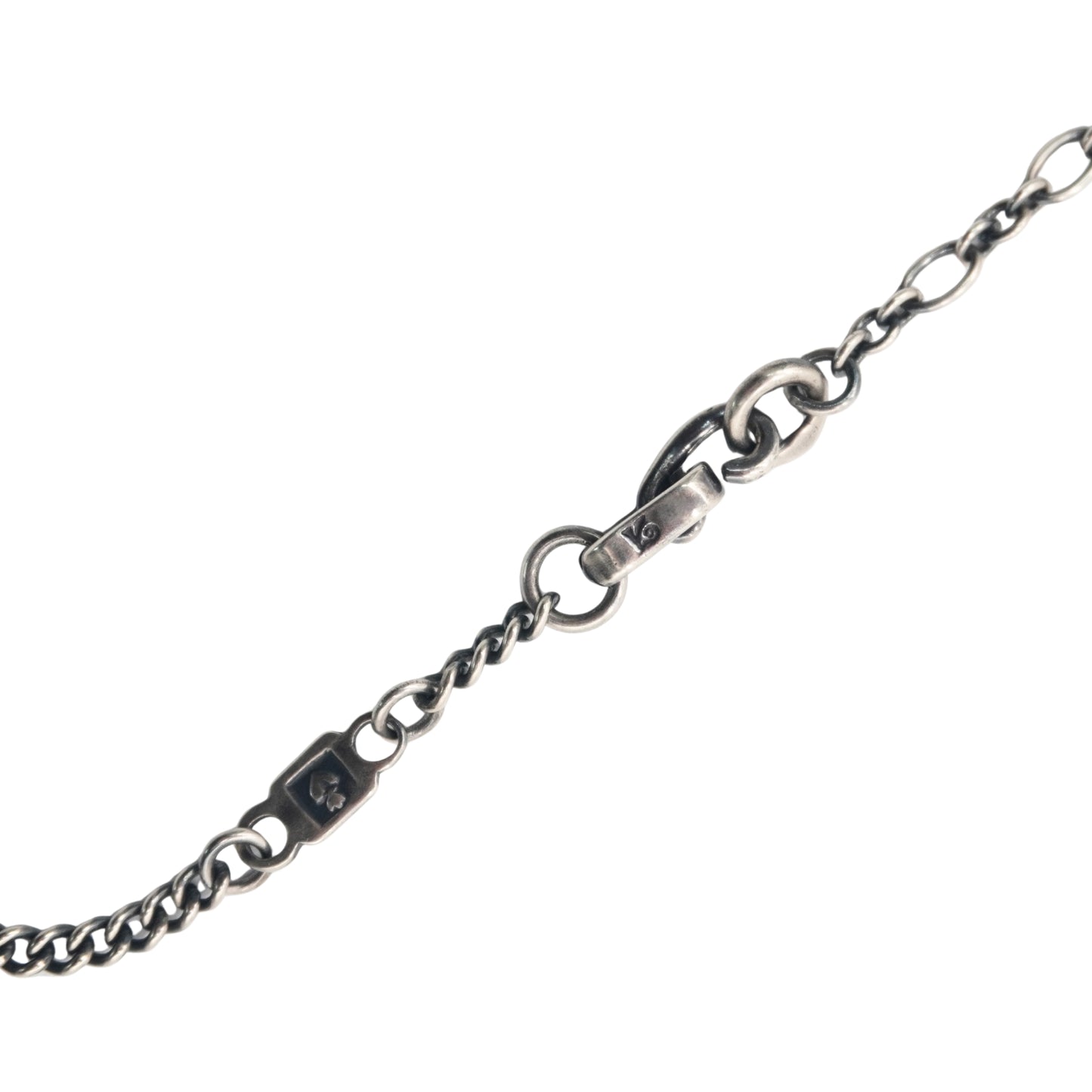 Werkstatt:München Collar Faith Love Hope Cross Pendant Silver