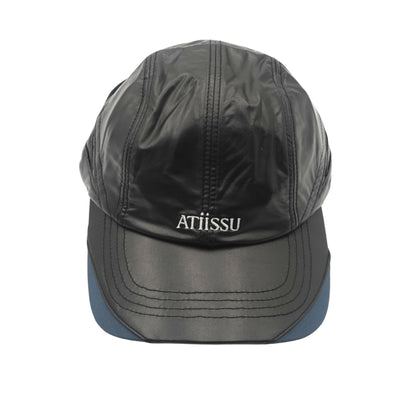 Gorra ATiiSSU Wing Cap PU Leather Black