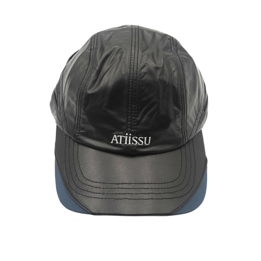 Gorra ATiiSSU Wing Cap PU Leather Black