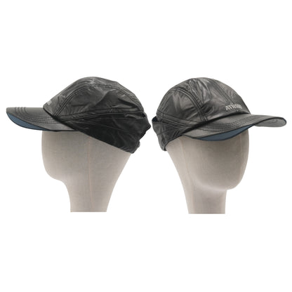 Gorra ATiiSSU Wing Cap PU Leather Black