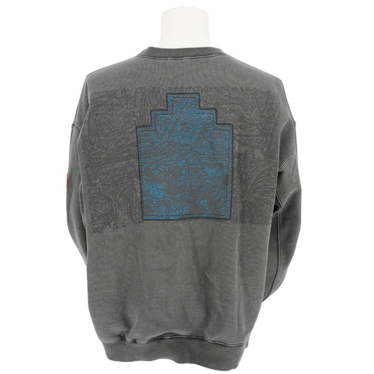 Suéter Cav Empt Design Overdye Heavyweight Ziggurat Crewneck