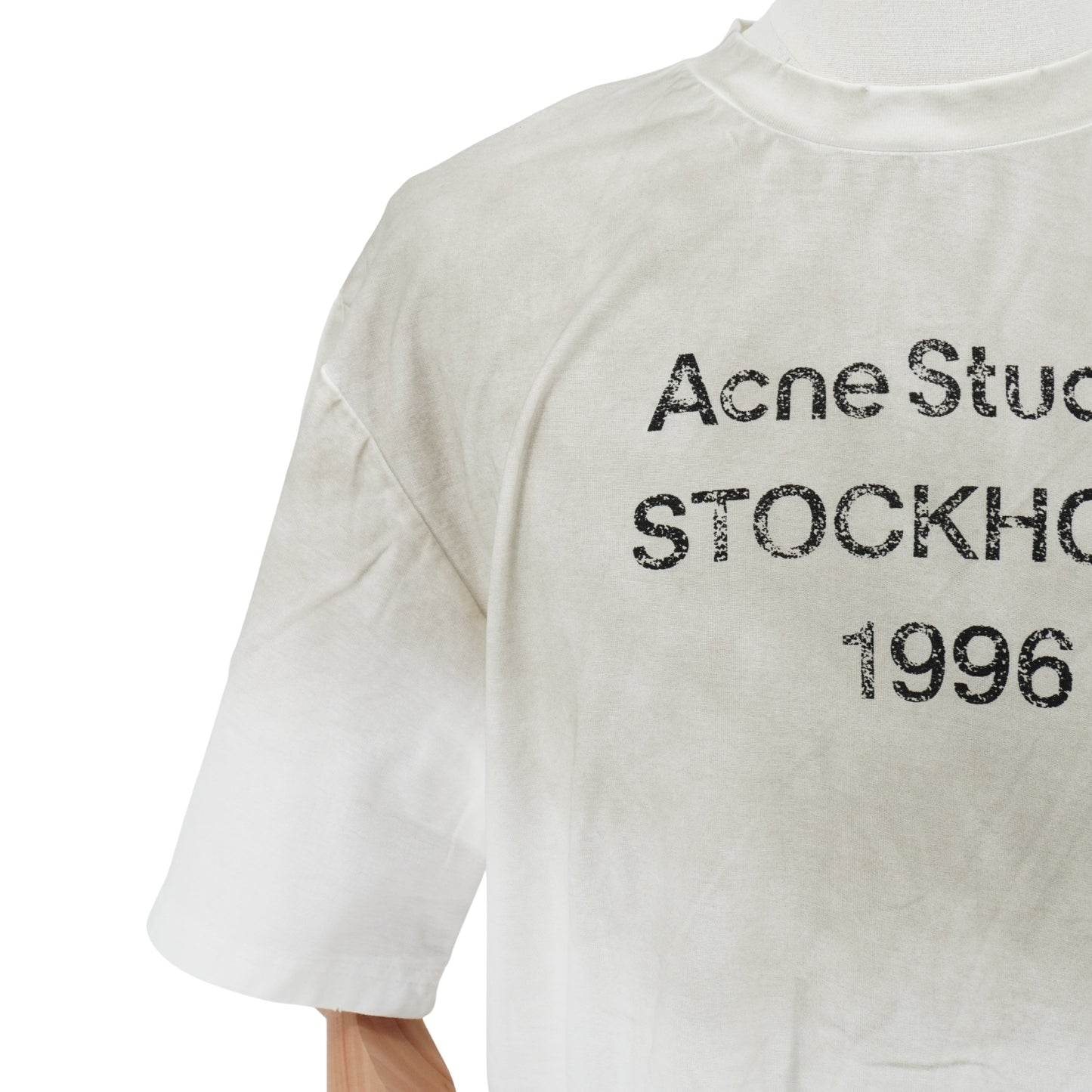 Playera Acne Studios 1996 Dirty Blanca