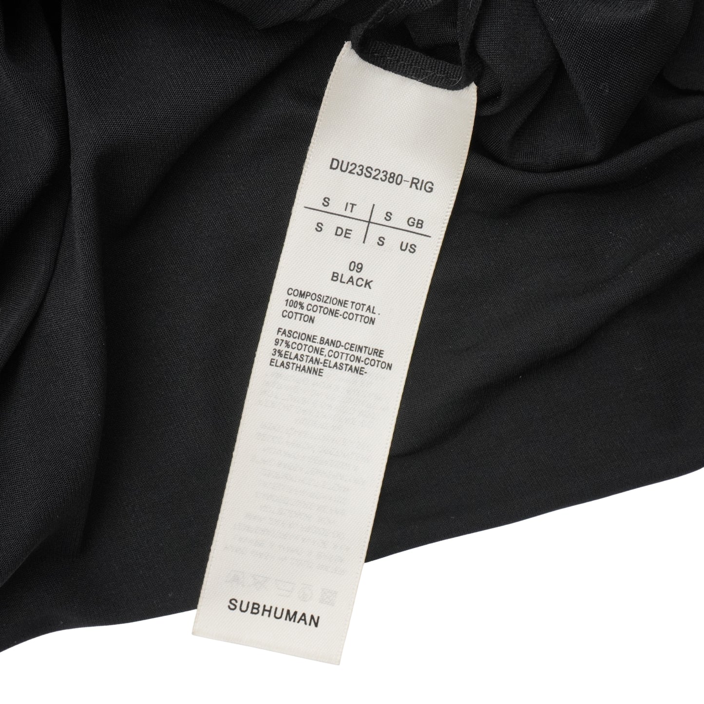 Playera Rick Owens Drkshdw V-Neck Tee