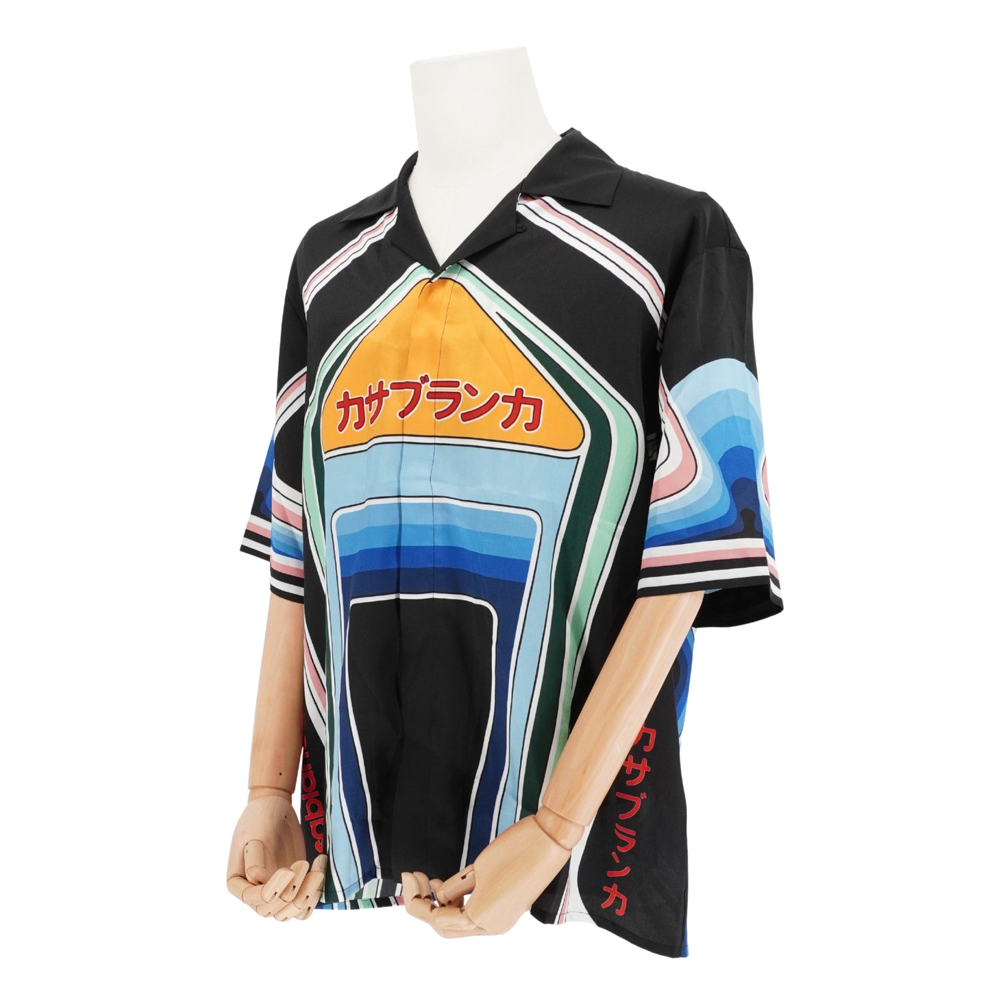 Casablanca Mountain Arch Silk Shirt