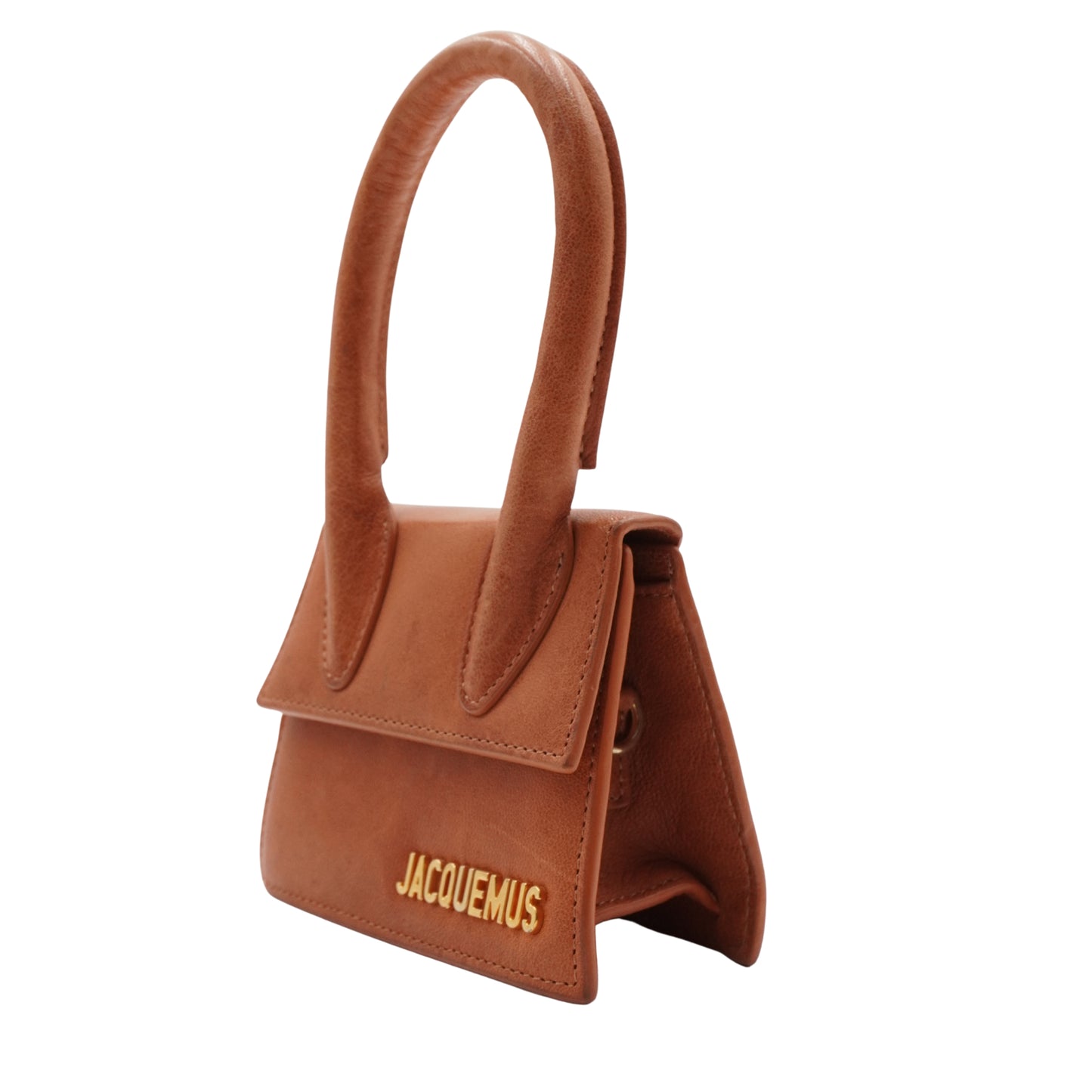 Jacquemus Bolsa Le Chiquito mini café