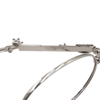 Lentes Gentle Monster Pico 02 Plegables Plata