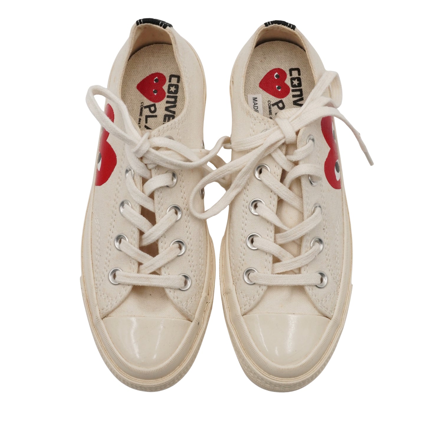 Tenis Comme des Garçons Play × Converse Tenis Chuck 70 Low Heart