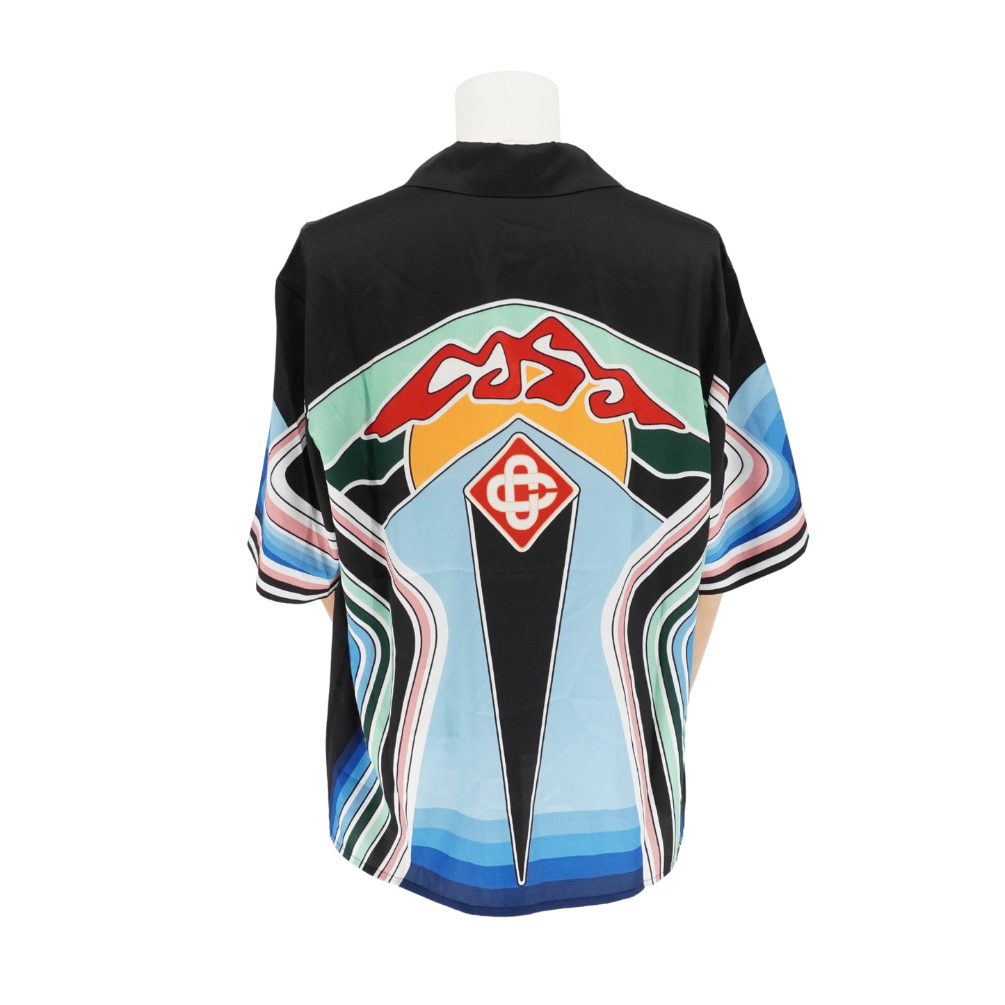 Casablanca Mountain Arch Silk Shirt