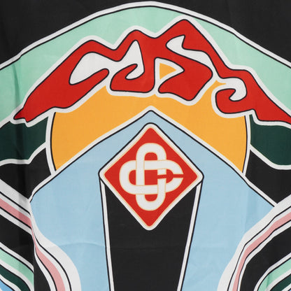 Casablanca Mountain Arch Silk Shirt