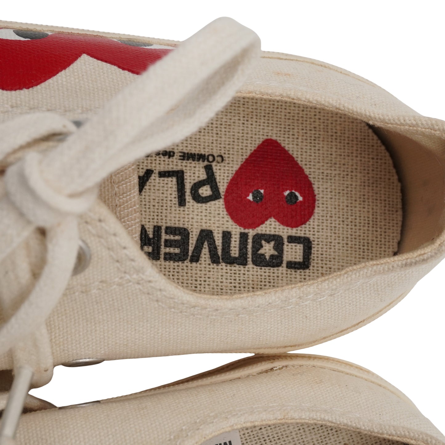 Tenis Comme des Garçons Play × Converse Tenis Chuck 70 Low Heart