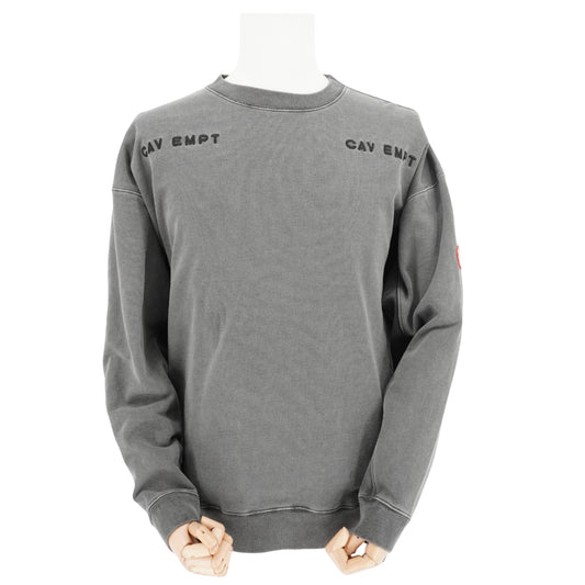 Suéter Cav Empt Design Overdye Heavyweight Ziggurat Crewneck