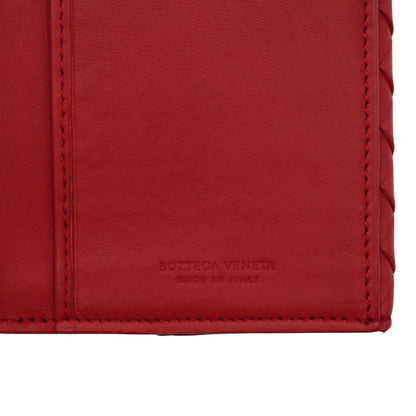 Cartera Bottega Veneta Larga Roja