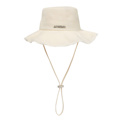 Bucket Hat Jacquemus The Artichaut Off White Beige 58