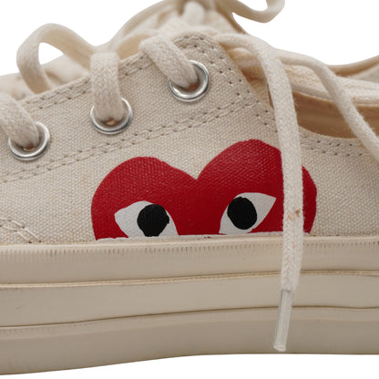 Tenis Comme des Garçons Play × Converse Tenis Chuck 70 Low Heart