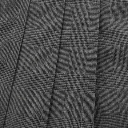 Falda Miu Miu Plisada Gris