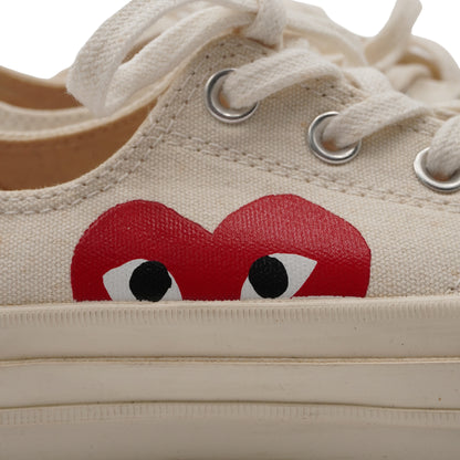 Tenis Comme des Garçons Play × Converse Tenis Chuck 70 Low Heart
