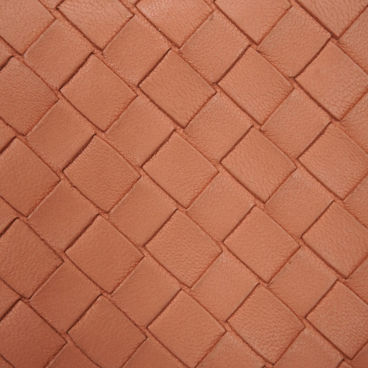 Cartera Bottega Veneta Intrecciato Zip Around Beige