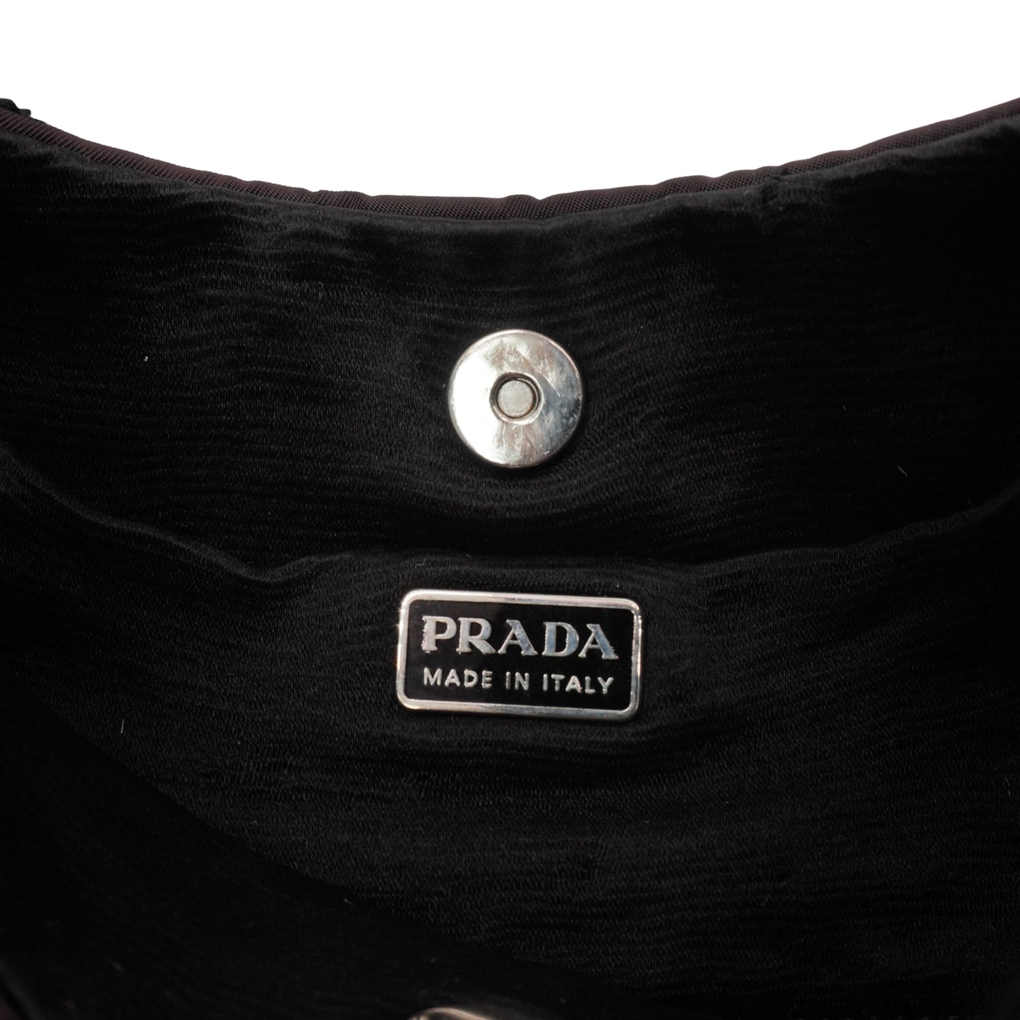 Bolsa Prada Nylon 2005 Vintage Negro