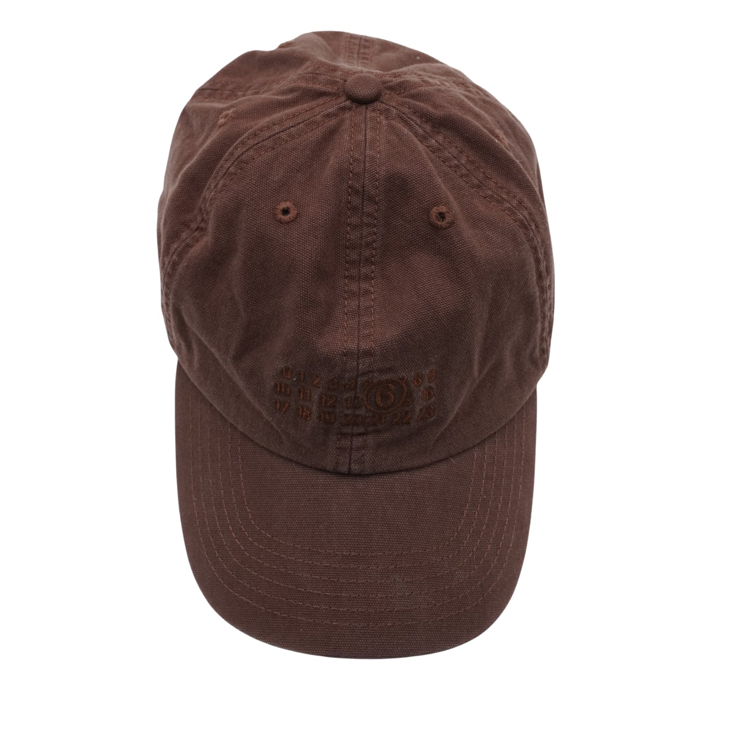 Gorra Maison Margiela MM6 Logo Brown