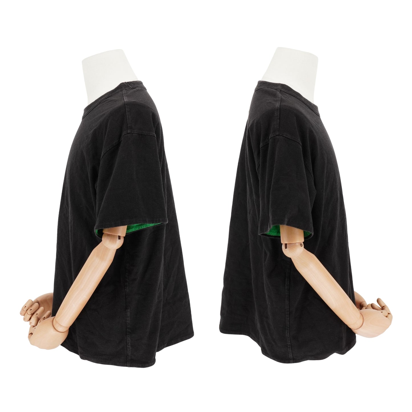 Playera Bottega Veneta Distressed Black