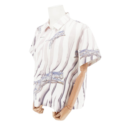 Playera Sorayama Woven Shirt 'white'