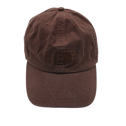 Gorra Maison Margiela MM6 Logo Brown