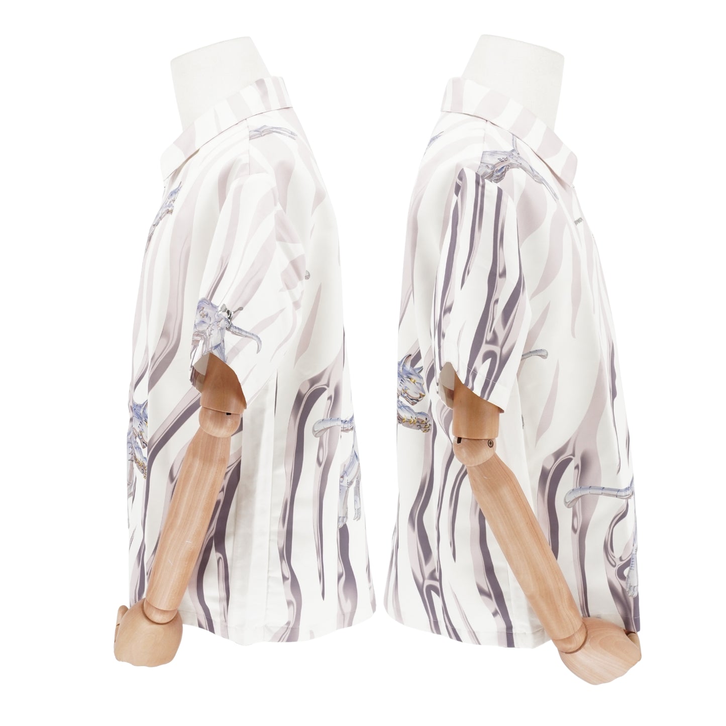 Playera Sorayama Woven Shirt 'white'