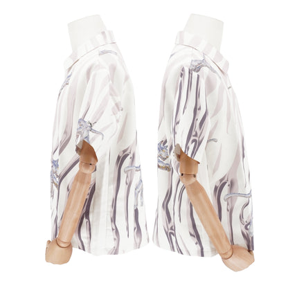 Playera Sorayama Woven Shirt 'white'