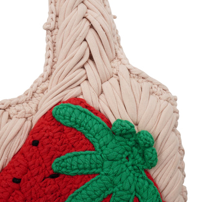 Bolsa JW Anderson Tote J.W. Anderson Woven Strawberry