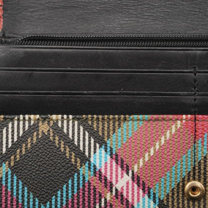 Cartera Vivienne Westwood Scottish Plaid Long Walle