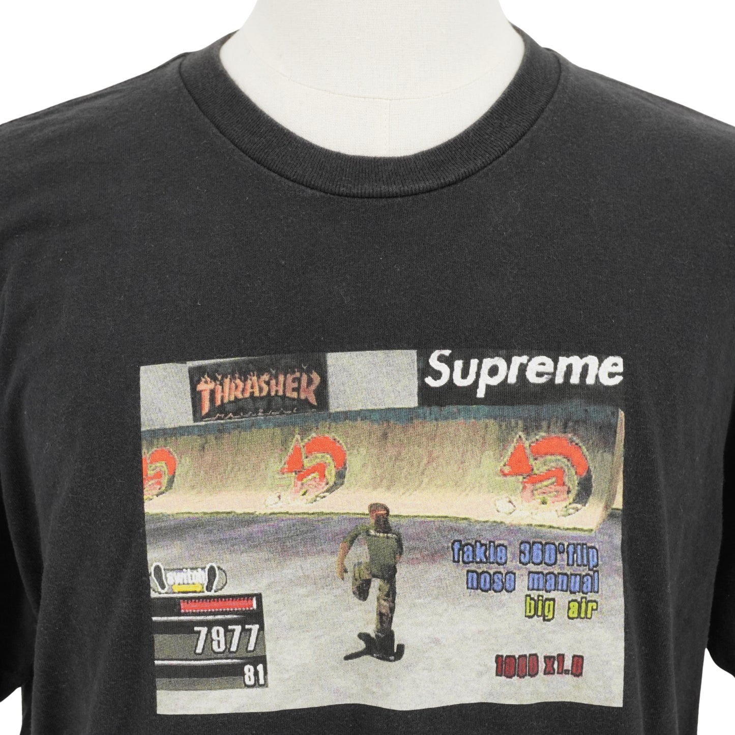 Playera Supreme x Thrasher Collab Tee