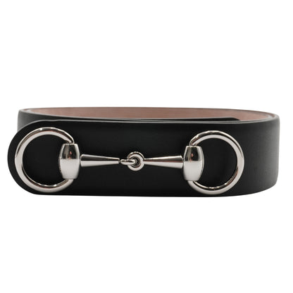 Cinturón Gucci Horsebit 1955 Leather Belt Black