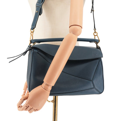 Bolsa Loewe Puzzle Bag Azul