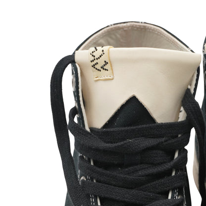 Tenis Visvim Skagway Hi Canvas Leather Patch