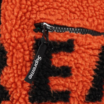 Chamarra Supreme Reversible Con Logo Naranja L Borrego