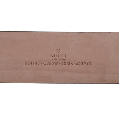 Cinturón Gucci Horsebit 1955 Leather Belt Black