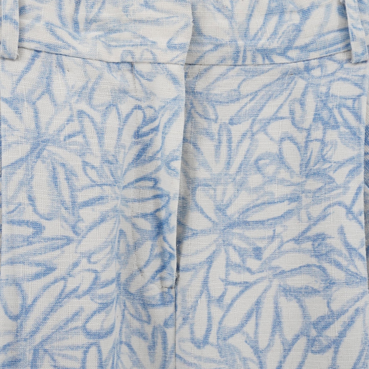 Pantalones Jacquemus Blue Floral Wide Leg Pants