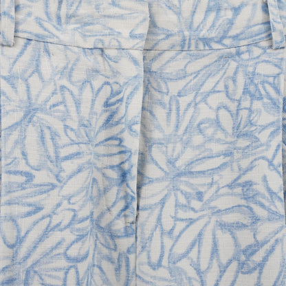 Pantalones Jacquemus Blue Floral Wide Leg Pants