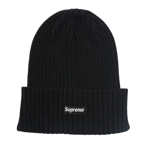 Gorro Supreme Beanie Classic Overdyed Knit Negro