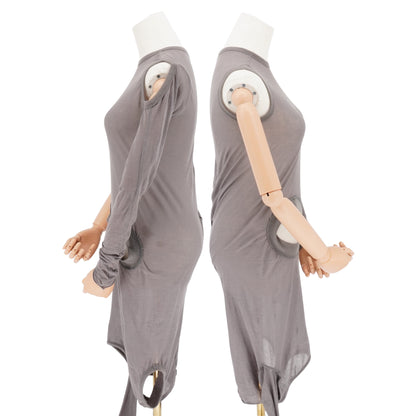Tank Dress Rick Owens DRKSHDW Hole Ribbed