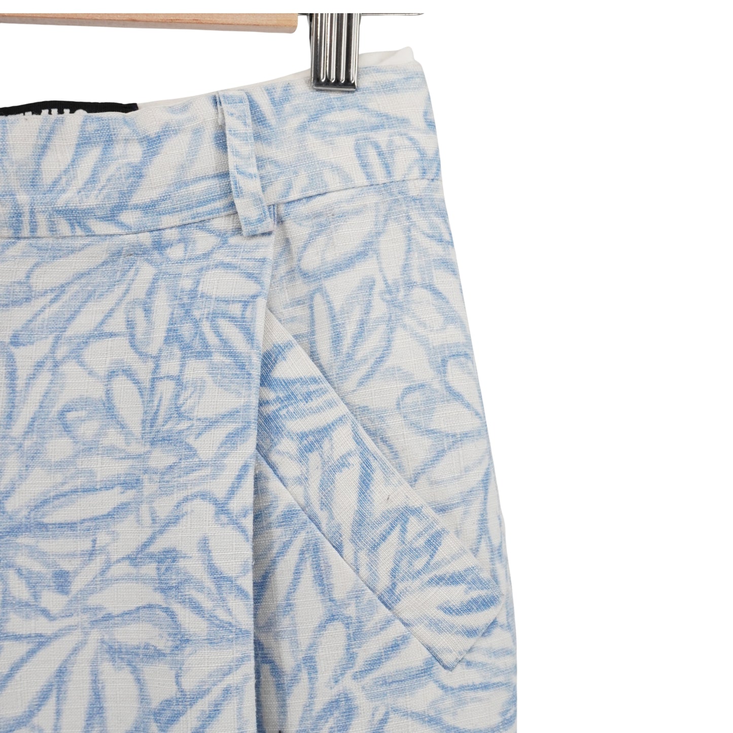 Pantalones Jacquemus Blue Floral Wide Leg Pants
