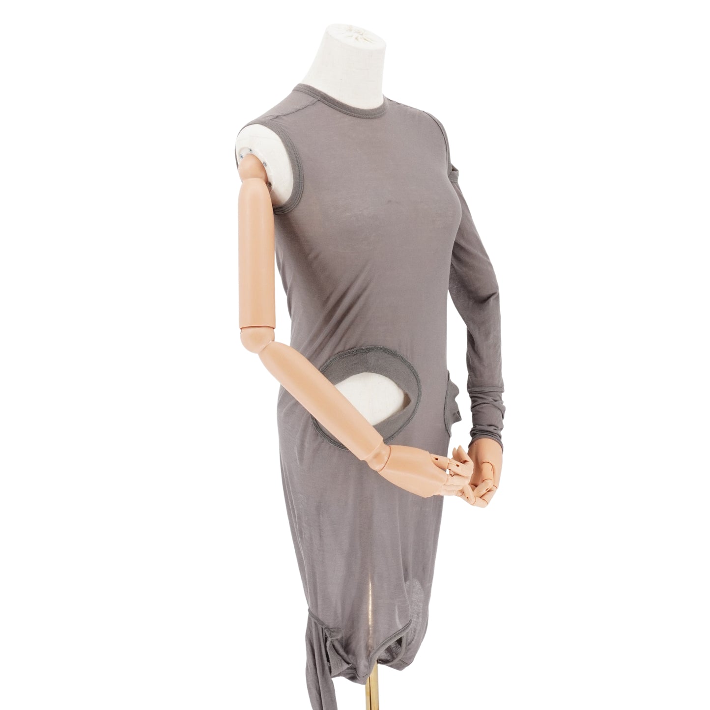 Tank Dress Rick Owens DRKSHDW Hole Ribbed