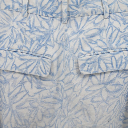 Pantalones Jacquemus Blue Floral Wide Leg Pants