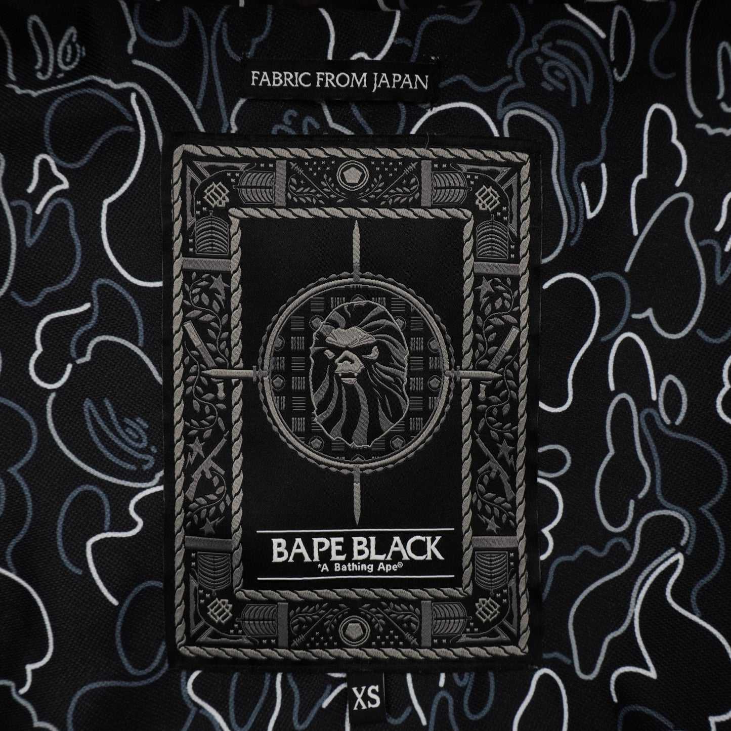Chamarra BAPE Black a Bathing Ape
