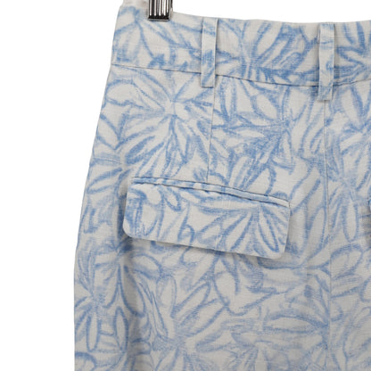 Pantalones Jacquemus Blue Floral Wide Leg Pants