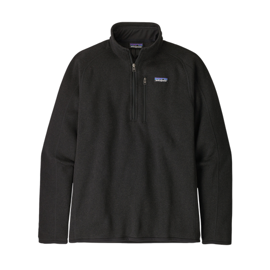 Suéter Polar Negro 1/4 Zip