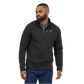 Suéter Polar Negro 1/4 Zip