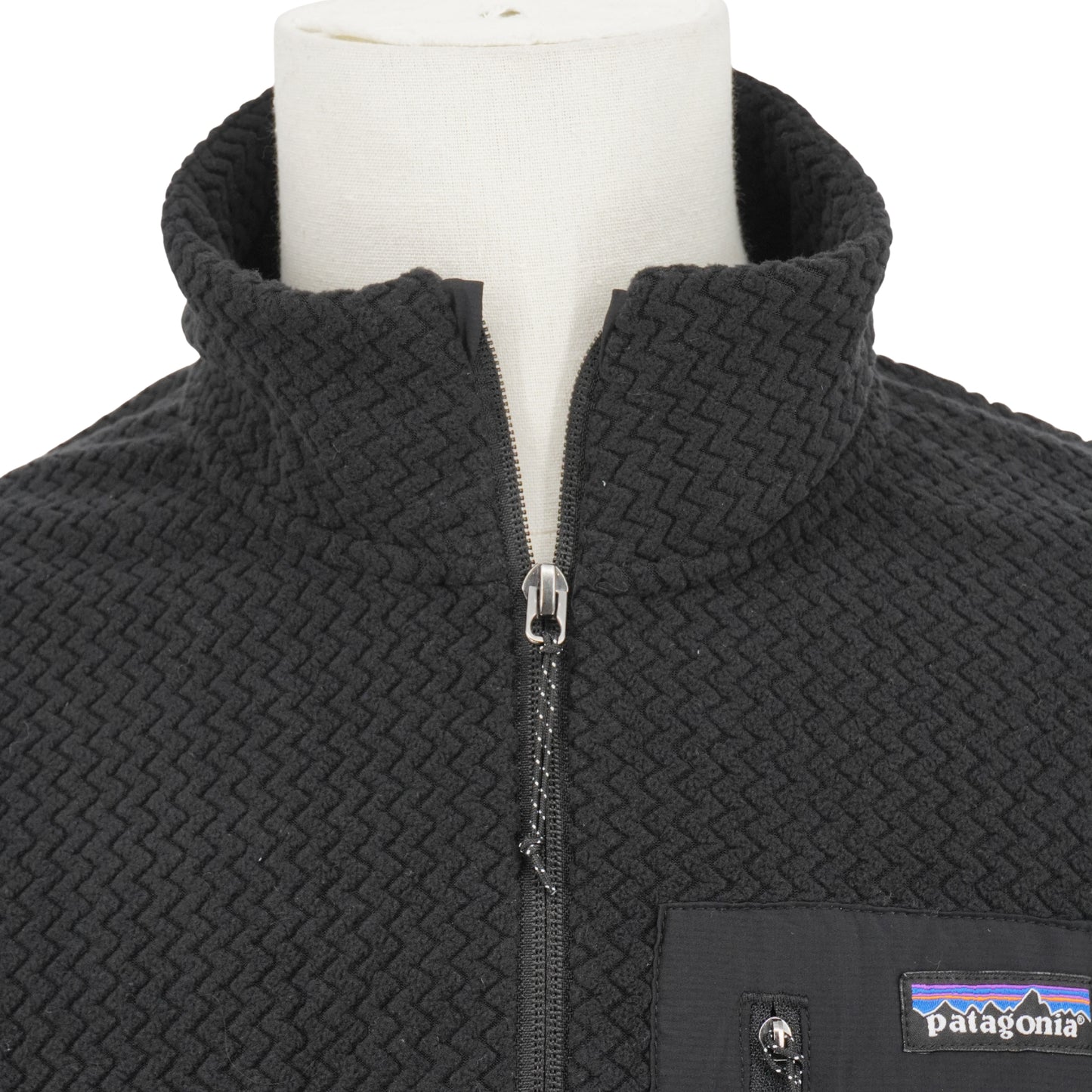 Chamarra Patagonia Polar Zip Neck Fleece Jacket Negro